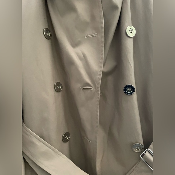 EUC Tan Nicole by Nicole Miller Belted Coat - Picture 3 of 5